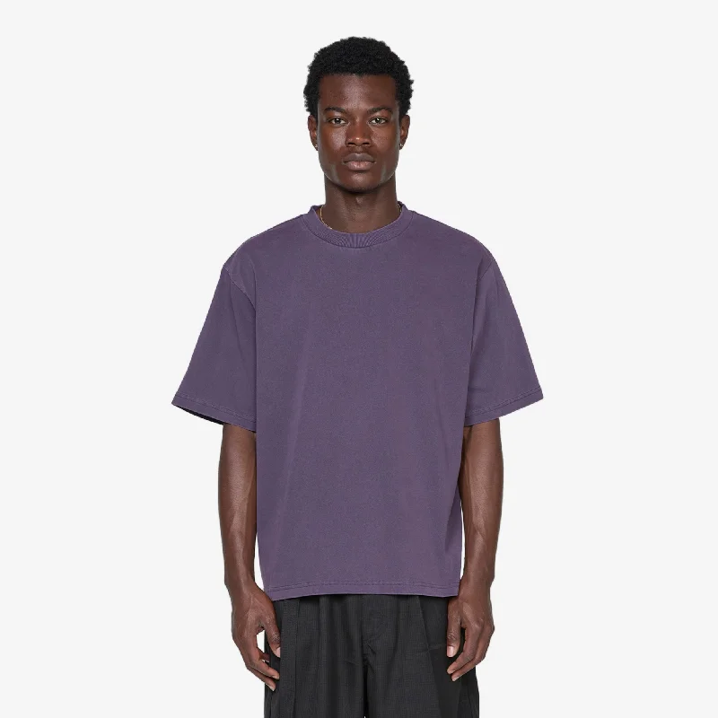 Boxy T-Shirt Ink Purple