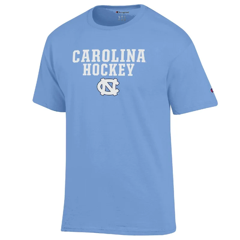 Carolina Hockey T-Shirt with UNC Logo by Champion