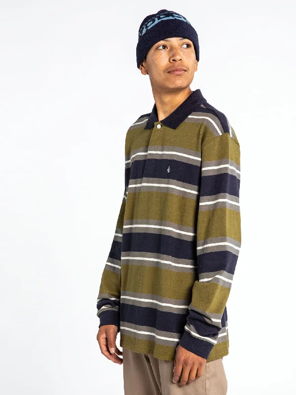 Hasley Polo Long Sleeve - Navy