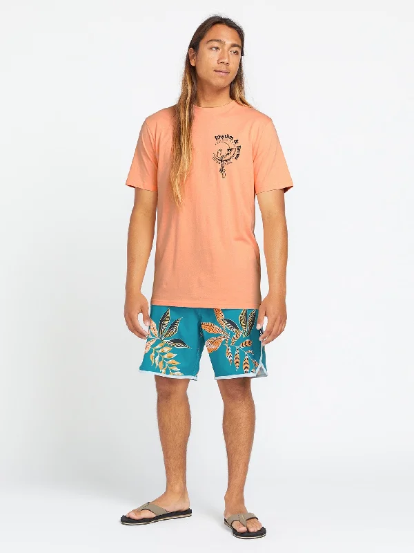 Rhythm 1991 Short Sleeve Tee - Salmon