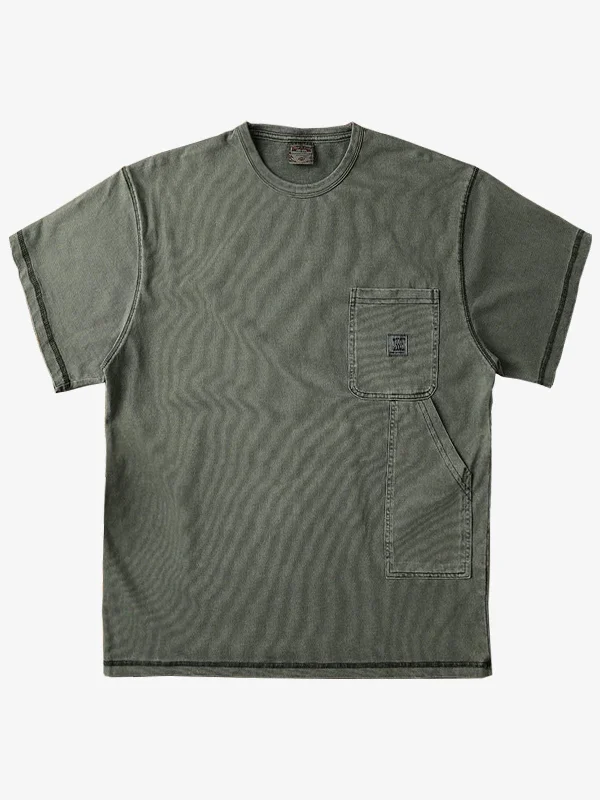 B01 Spanner Pocket Washed Cotton T-shirt