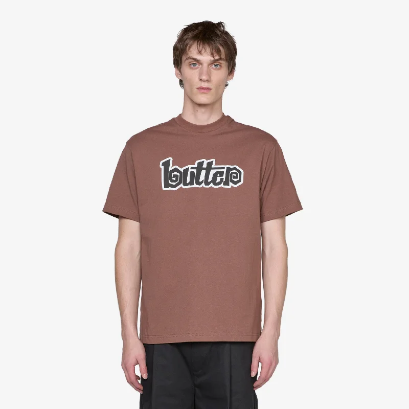 Swirl T-Shirt Brown