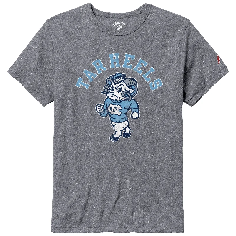 Tar Heels Adult Vintage T-Shirt with Strutting Rameses by League