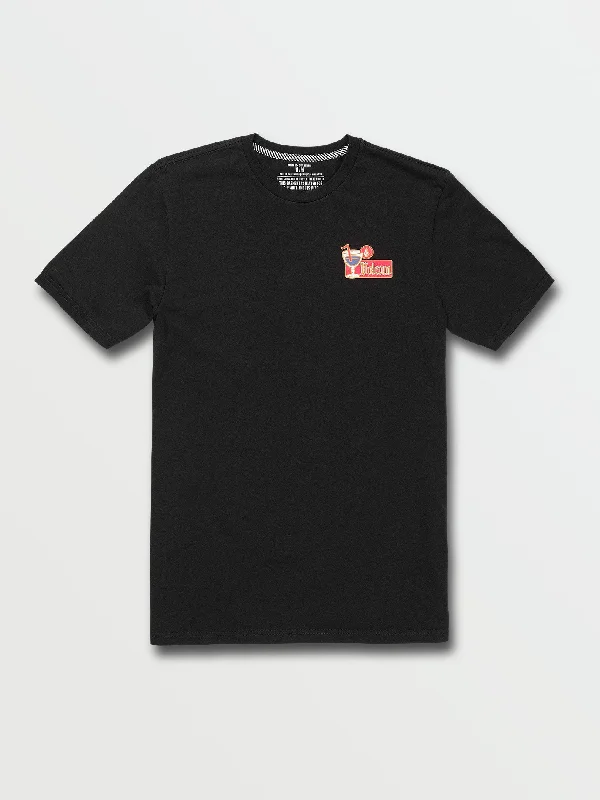 Volctail Short Sleeve Tee - Black